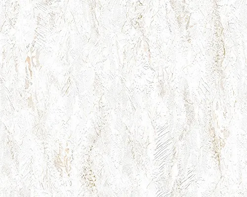 A.S. Création Papier-Tapete Grau, Weiß 941916