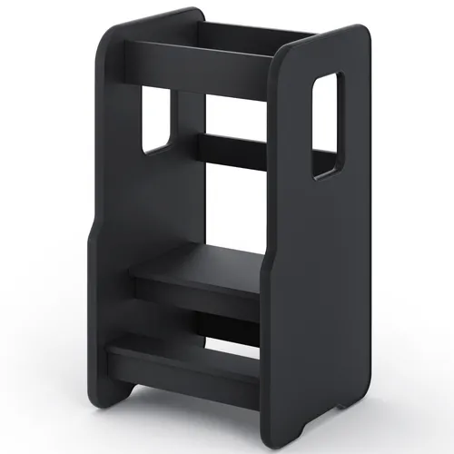 Tritthocker Schwarz von ComfortCove