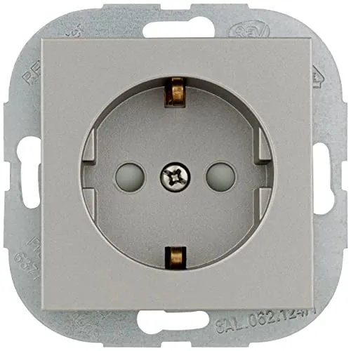 REV Matrix, Steckdose mit Abdeckung, Unterputz, Platin von REV