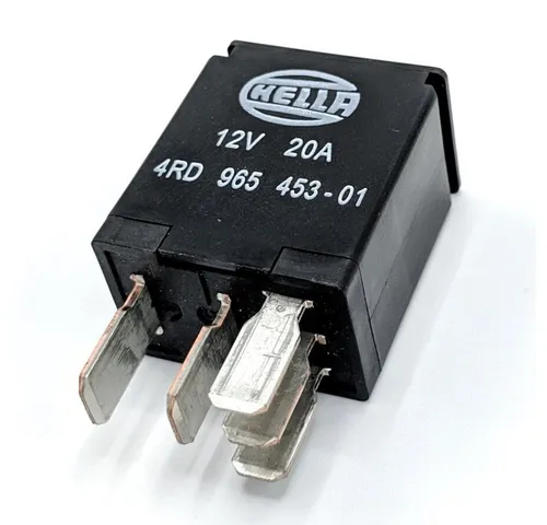 Hella Kfz-Relais Universal Micro Relais Wechsler Steuerrelais 4RD96545301 5 POL, (1-St), 12V 20A