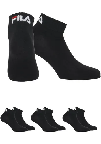 Fila Kurzsocken UNISEX INVISIBLE PLAIN SOCKS (3-Paar) mit Logostickerei