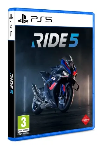 Ride 5 - PS5 - Rasante Motorrad-Rennsimulation für PS5, realistische Grafiken und packende Rennen auf verschiedenen Strecken.