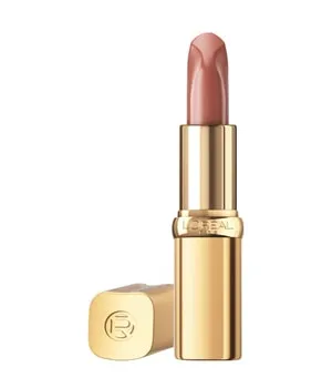 L'Oréal Paris Color Riche Satin Lippenstift 520 Nu Defiant - Lippenstift in Hautfarbe mit satinierter Textur, für ein geschmeidiges Finish und langanhaltende Farbe. Ideal für jeden Anlass.