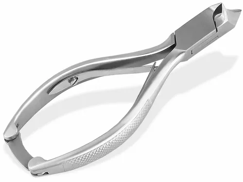 Nagelzange Kopfschneider Edelstahl 14cm Nagelschere für Fußnägel und tiefe Nägel