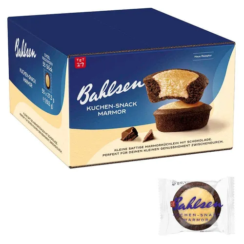 Bahlsen Kuchen Snack Marmor Gebäck 1,52 kg, 55 St.