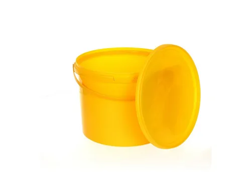 BENBOW Putzeimer für Lebensmittel, Farben, Chemikalien, (Gelb, 1-tlg., 10L)