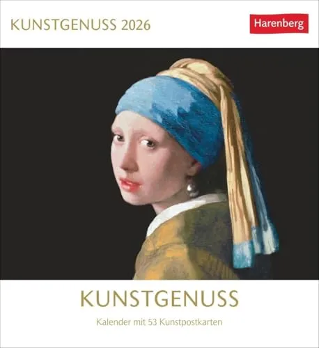 Kunstgenuss Postkartenkalender 2026