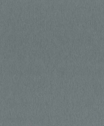 Rasch Vliestapete Uni Längsstruktur Blau Metallic 608687 von Rasch