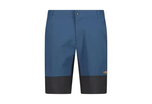 CMP Trekkingbermudas in Dunkelblau/Anthrazit, Größe 56 - Herren Trekkingbermudas mit Dry Function Technologie für optimalen Feuchtigkeitstransport und hohen Tragekomfort bei Outdoor-Aktivitäten.