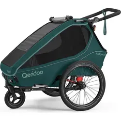 Qeridoo Kidgoo 2 2026 Kinderfahrradanhänger – Neu - Moderner Kinderfahrradanhänger für 2 Kinder, leicht und wendig, ideal für Ausflüge und aktive Familien.