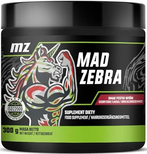 Mad Zebra Pre-Workout Powder 300g