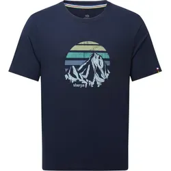 Sherpa Bali Retro Sunset Tee XXL Blau von Sherpa
