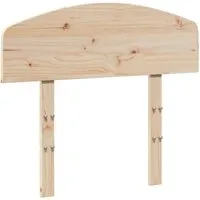vidaXL Kopfteil 75 cm aus Massivholz Kiefer – Stilvolles Design für dein Schlafzimmer - Klassische Betten mit robustem Kopfteil aus massivem Kiefernholz, ideal als Rückenlehne und für eine rustikale Optik. Perfekt für ein gemütliches Schlafzimmer!