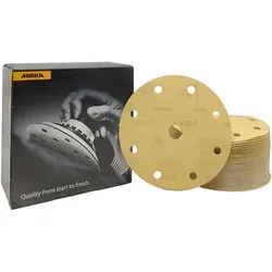 Mirka Gold 150mm Grip 9L P80 100/Pack