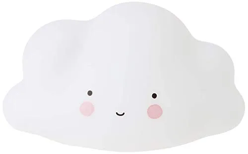 A little lovely company Nachtlicht LED Lampe Wolke Cloud - Kunststoff, weiß