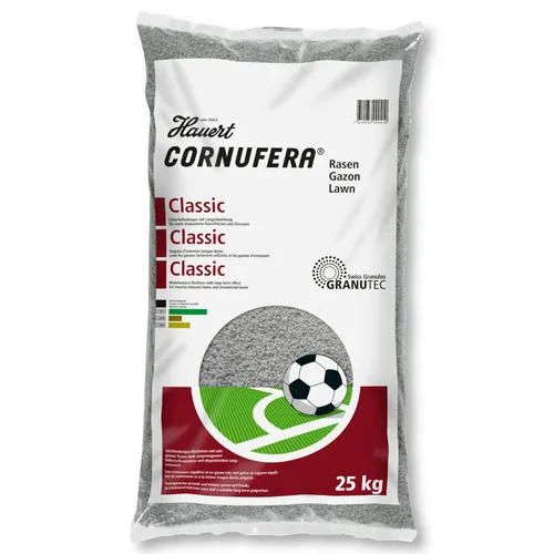 Hauert Rasendünger Cornufera Classic 25 kg 20-5-10 Profidünger Sportplatzdüng