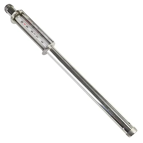 EINKOCHTHERMOMETER LARES – Einmachthermometer für perfekte Ergebnisse - Kochtöpfe – Analoges Thermometer aus Glas und Metall, ideal zum Einkochen und Einwecken, hergestellt in Deutschland für höchste Qualität.