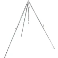 PETROMAX Hänge-Rost für Dreibein Grillrost Ø50cm - Campinggeschirr mit einem Ø50cm Schwenkgrillrost aus hochwertigem, BPA-freiem Stahl, der einfach zu reinigen ist und perfekte Grill-Erlebnisse bietet.