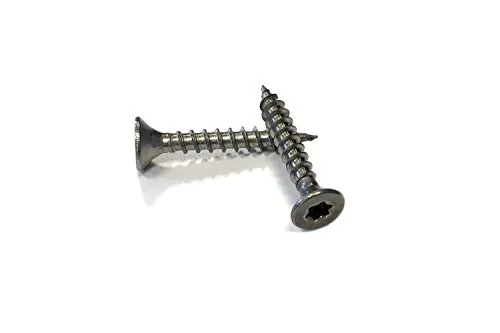 Spanplattenschrauben Edelstahl 3,5x20 mm - 1000 Stück Holzschrauben A2 Torx Senkkopf