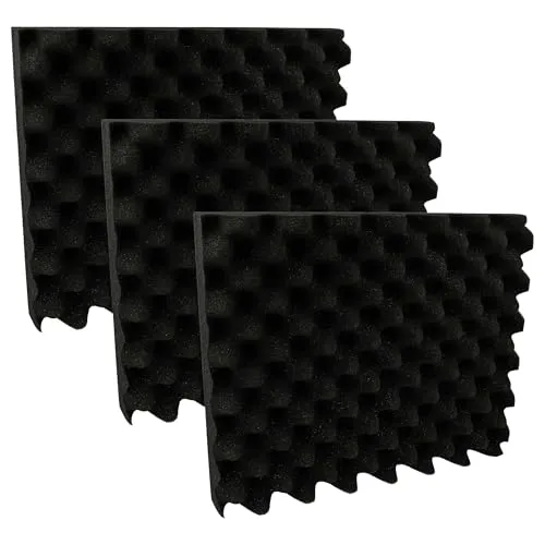 vhbw 3X Deckelpolster kompatibel mit Makita MakPac (Größe 1 bis 4) Werkzeugkoffer