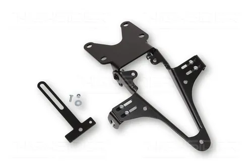 ZIEGER Kennzeichenhalter Universal Typ 1 - Kennzeichenhalter für alle Fahrzeugtypen, mit verstellbarem Neigungswinkel und hoher Witterungsresistenz. Ideal für langlebige Nutzung ohne TÜV-Eintragung.