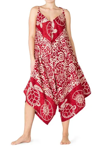 PANASIAM Jumpsuit Atlantic in Rot, Größe L in rot von PANASIAM