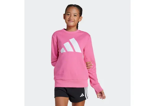 ADIDAS Kinder Sweatshirt Essentials Kids - Sweatshirts für Kinder, aus weichem French Terry, ideal für einen bequemen Alltag. Hergestellt aus mindestens 70% recycelten und erneuerbaren Materialien, um die Umwelt zu schonen.