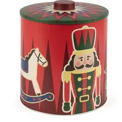 Excelsa Keksdose Vintage Christmas Metall 16,7x16,7x20 cm Bunt