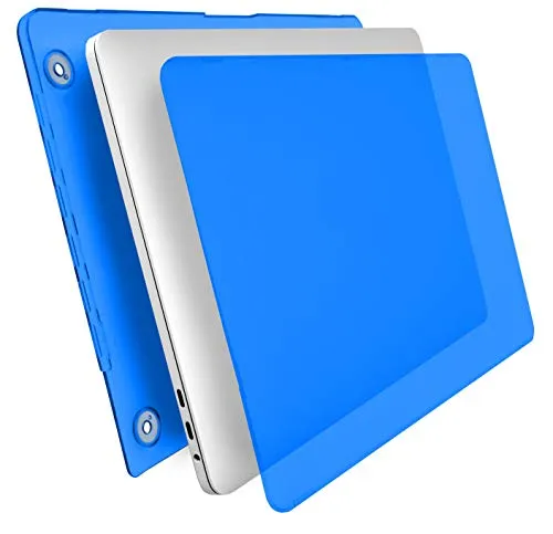 MyGadget Hülle [ Matt ] für Apple MacBook Pro 15 Zoll - ab 2016 - (Model : A1707 | A1990) - Schutzhülle Cover - Blau