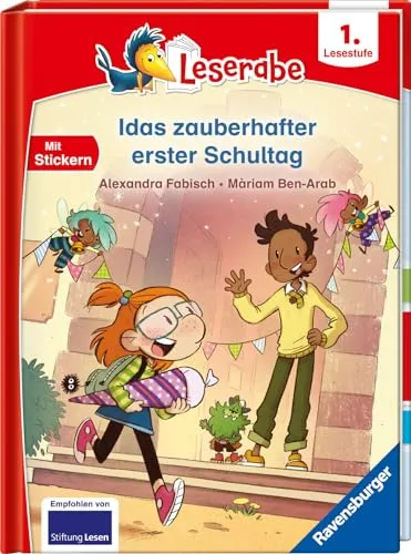 Idas zauberhafter erster Schultag - lesen lernen mit dem Leseraben - Erstlesebuch - Kinderbuch ab 6 Jahren - Lesenlernen 1. Klasse Jungen und Mädchen (Leserabe 1. Klasse) (1. Lesestufe)