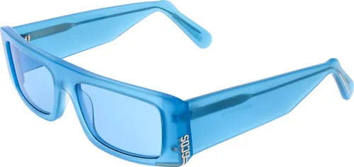 GCDS Sonnenbrille GD0009 84V 57 Uni Blau - Trendige Sonnenbrille in Blau mit 100% UVA & UVB Schutz, ideal für stilvolle Looks und sonnige Tage. Kommt mit einem Original-Etui.