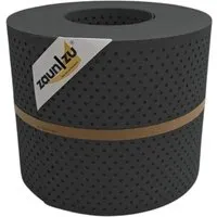 zaunzu Sichtschutz PP Premium gelocht 15% Anthrazit 26m - Zubehör für Zaunbau & Sichtschutz, eleganter Sichtschutzstreifen mit 15% Lochmuster aus robustem PP-Material für modernen Stil und optimale Belüftung.
