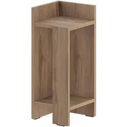 Decortie Nachttisch Dunkelbraun, 25x60x27 cm