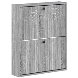 vidaXL Wandmontierter Schuhschrank ALKMAAR 71 x 17 x 86 cm