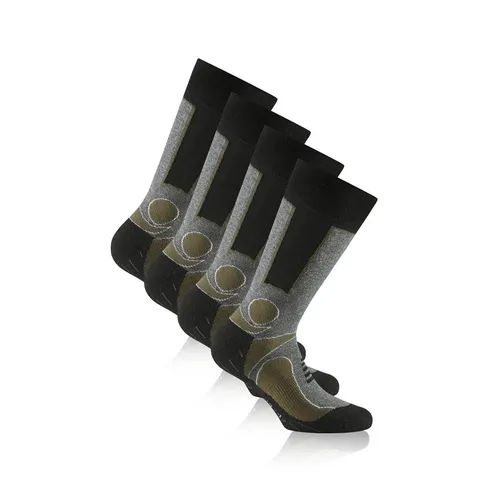 Rohner Trekkingsocke Calf Basic khakibraun/grau von Rohner