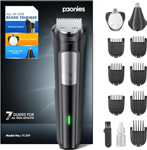 Multifunktionaler Barttrimmer für Herren von Paonies