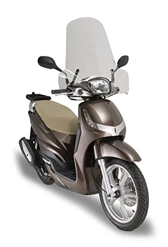 Windschutzscheibe spezifisch transparent 50,8 x 66 cm (H x B) Anschlüsse exkl. Kappa 8100A Peugeot Tweet 50-125-150 (10 > 13)