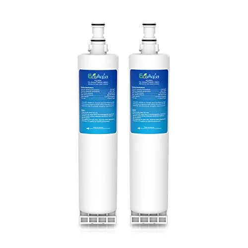 EcoAqua EFF-6002A Kühlschrank Wasser Kühlschrank Filter Kompatibel mit Whirlpool 4396508, SBS002; Hotpoint 46195027119, 481248088024, MSZ7 / MSZ8 Serie, 4392857, 4392922, MSZ822DFHA, MSZ902DFHA, MSZ926DFHA (2)