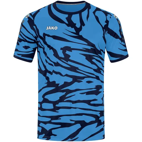 JAKO Sport-Tshirt Trikot Animal (Polyester-Interlock, angenehmes Tragegefühl) blau/marineblau Kinder, Größe: 152
