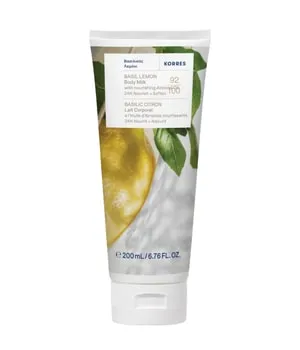 KORRES Basil Lemon Body Smoothing Milk Body Milk 200 ml