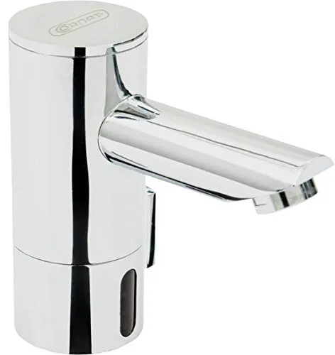 Cornat Waschtischarmatur Senso 1661 - Elektronische Infrarotarmatur - Hochdruck Waschtischarmatur mit Infrarot-Sensor für hygienische, berührungslose Nutzung. Verstellbare Wassertemperatur und einfache Montage durch flexible Anschlussschläuche.