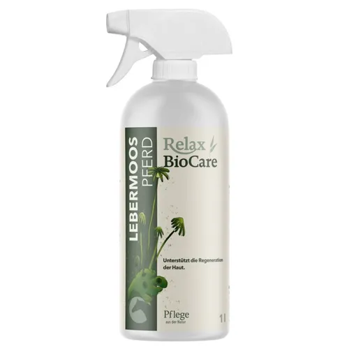 Relax BioCare Lebermoos 500 ml, natürliche Unterstützung der Hautregeneration