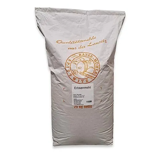 Erbsenmehl 25kg bester regionaler Qualität von der Rätze-Mühle