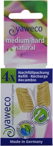 YAWECO Natural Hard Brush Refill Black Standard