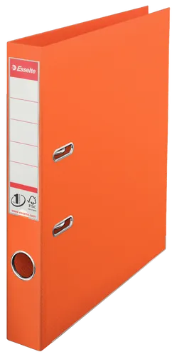 Esselte Aktenordner DIN A4 Ordner 50m breit Ringordner 2-Ring-Mechanik Orange