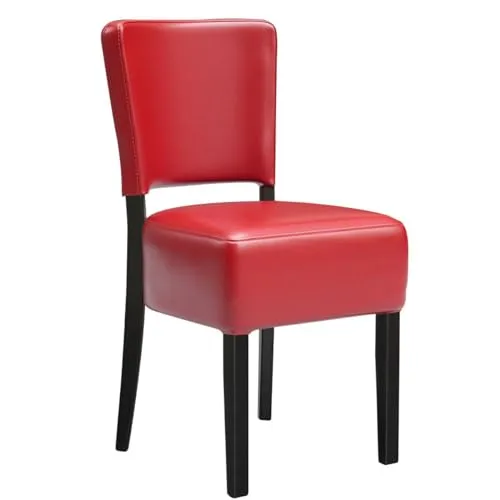 Küchen- und Esszimmerstühle Rot von GGMMÖBEL