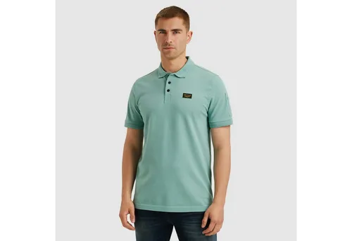PME LEGEND Poloshirt mit Logostickerei - Grün M (50) - Herren-Shirt mit atmungsaktivem und elastischem Material, perfekt für lässige Outfits. Mit stilvoller Logostickerei und pflegeleichtem Design.