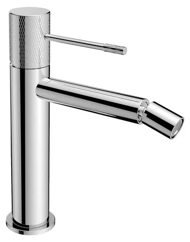 Solaria Bidetarmatur in Chrom, minimalistisch