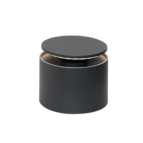 Zafferano LED Akku-Tischleuchte PUSH-UP TAVOLO PRO in grau von Zafferano