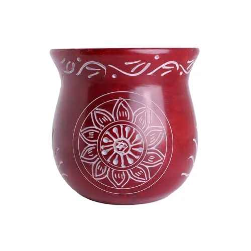 Budawi® Speckstein Räucherstövchen Räuchergefäß Duftstövchen Duftlampe mit Sieb